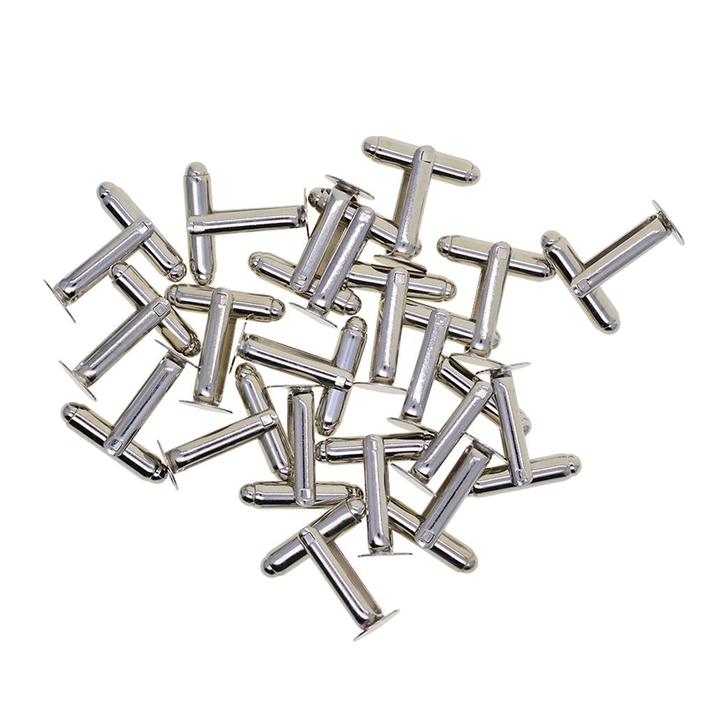 Cufflinks Silver Set - 20 szt. Srebrne spinki do mankietów