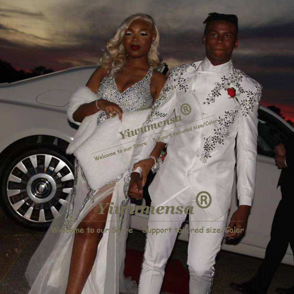Unikalne projektowane garnitur – Men Formal Wear Wedding recenzja i cena