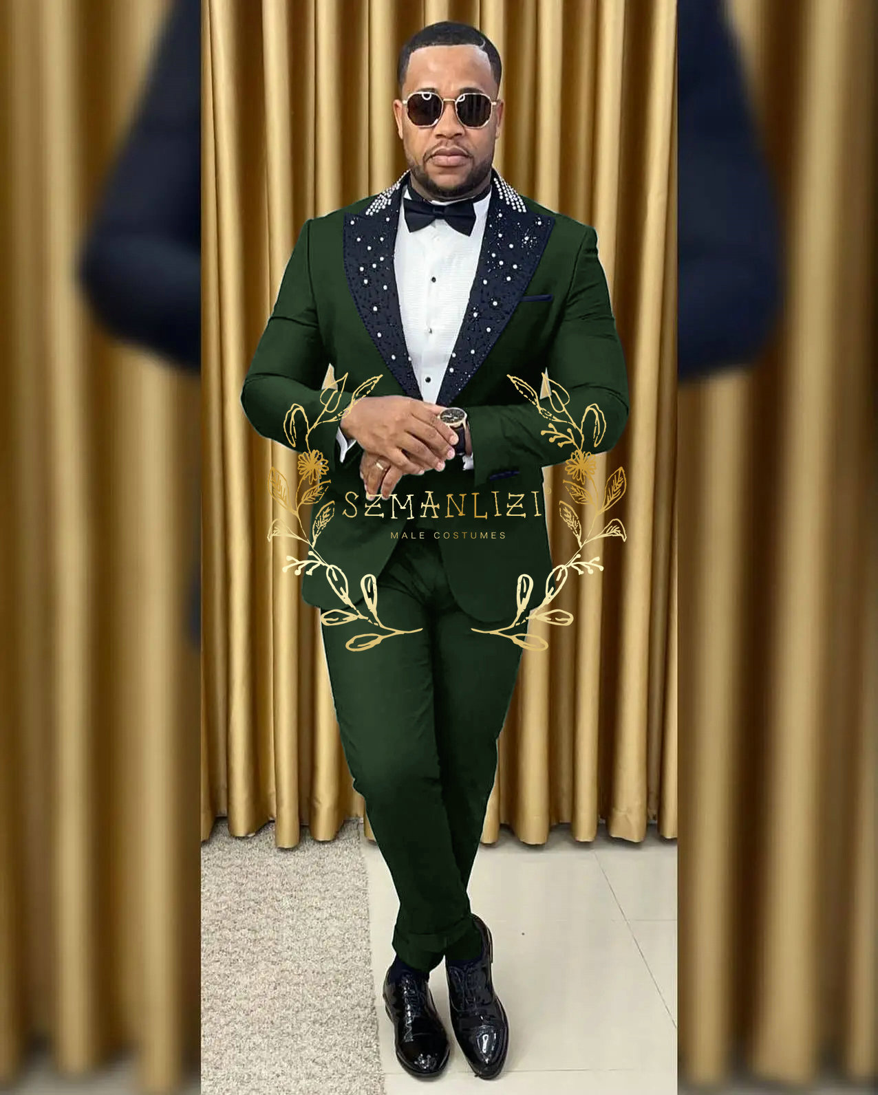 Luksusowe garnitury ślubne dla – Men Formal Party Wear Dress recenzja i cena