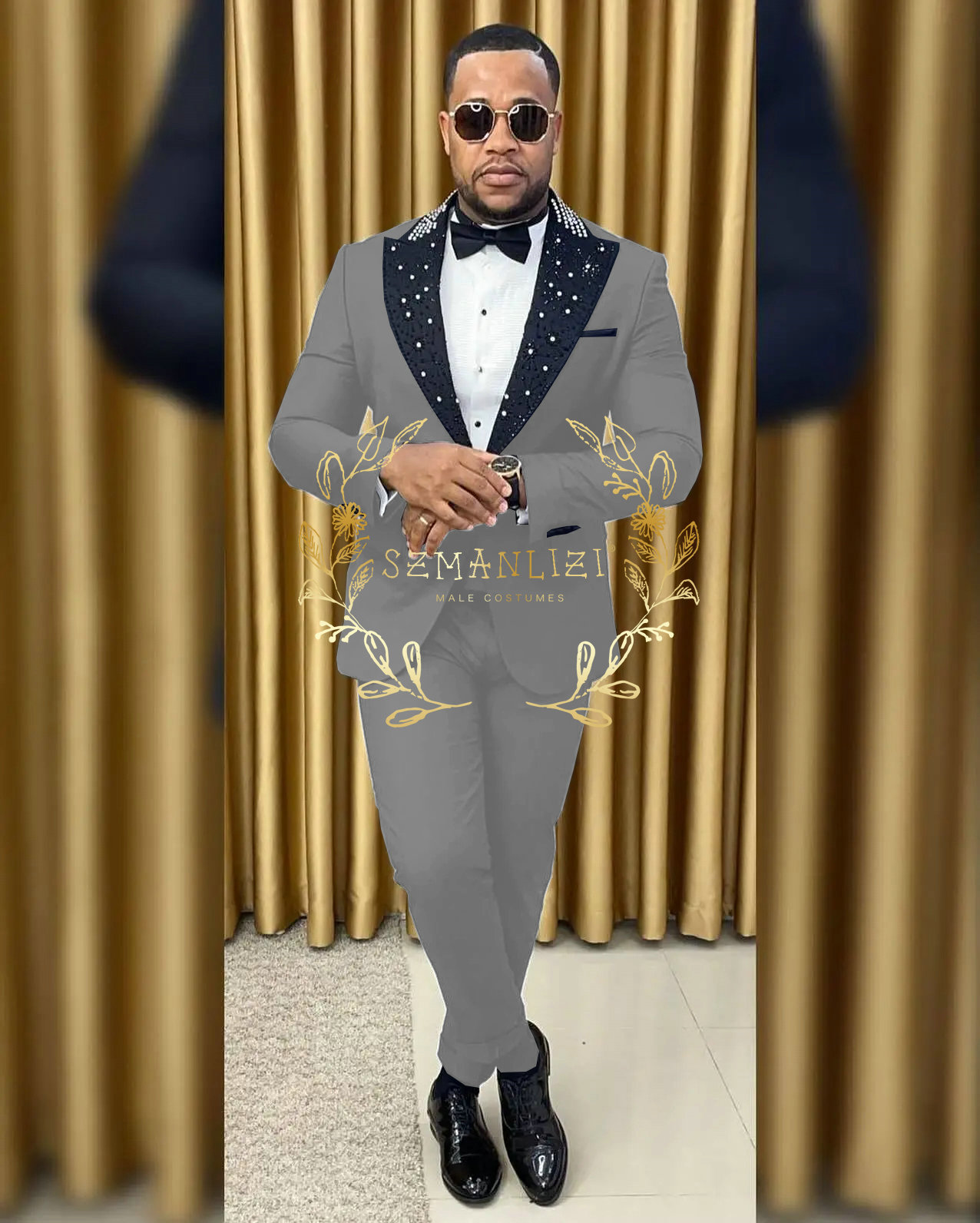 Luksusowe garnitury ślubne dla – Men Formal Party Wear Dress recenzja i cena