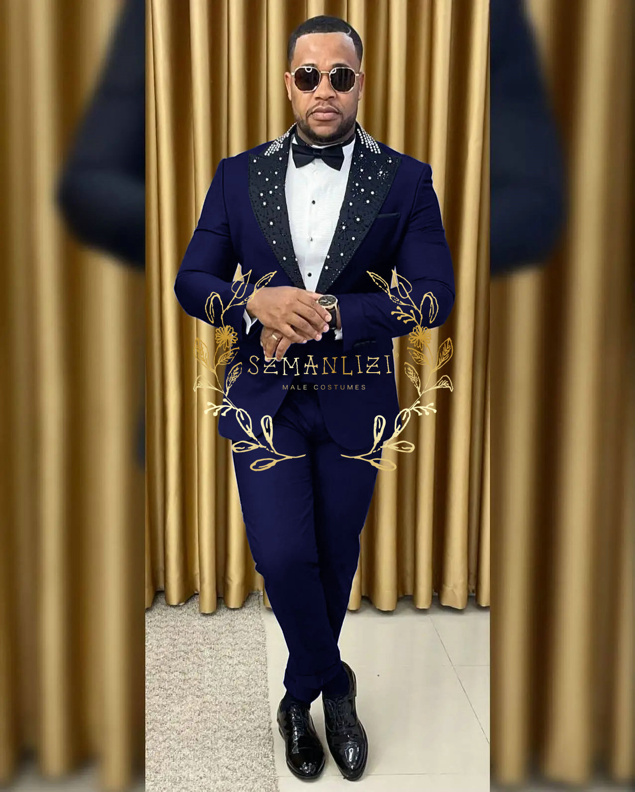 Luksusowe garnitury ślubne dla – Men Formal Party Wear Dress recenzja i cena