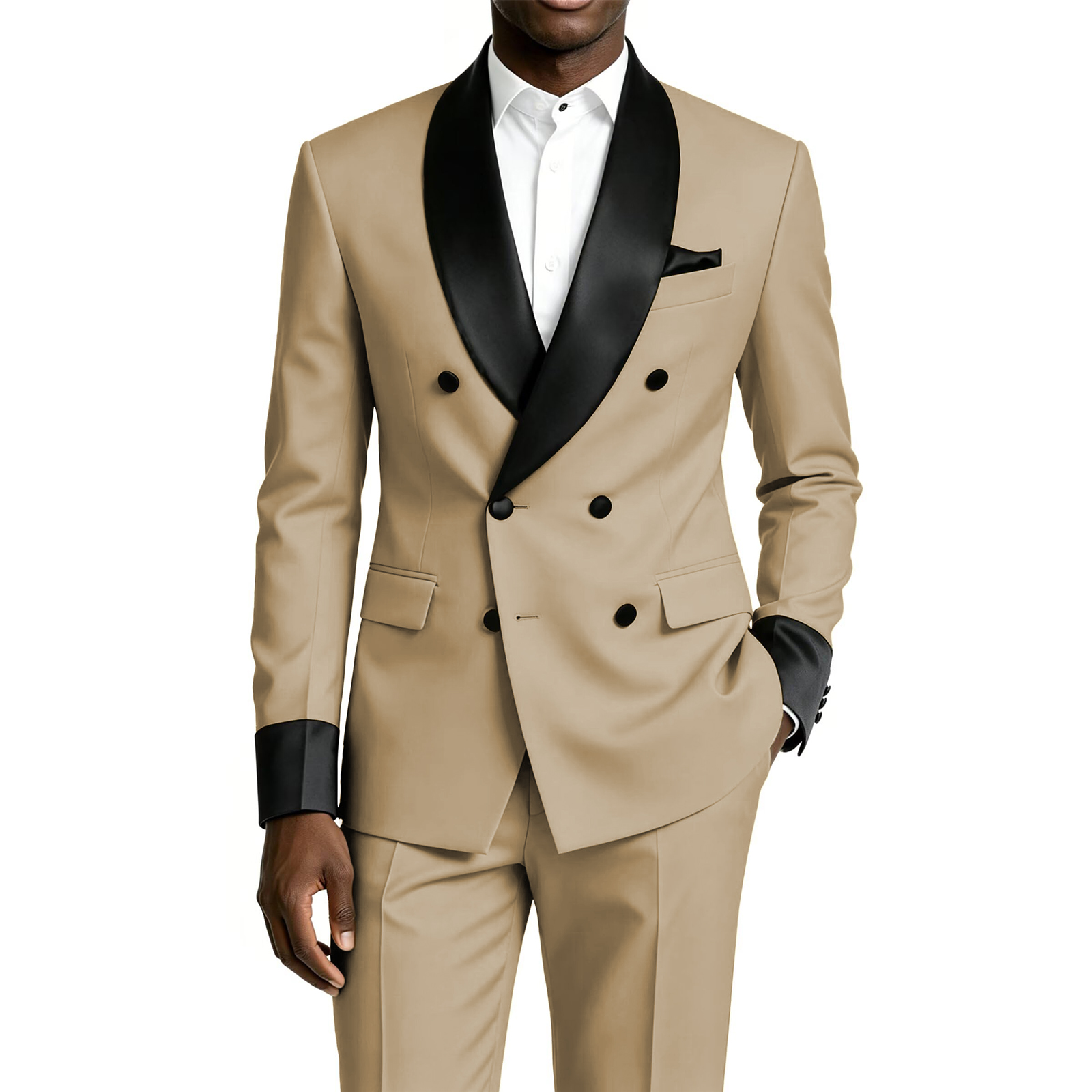 Męski smoking dwuczęściowy, ga – Men Formal Wear For Dinner recenzja i cena