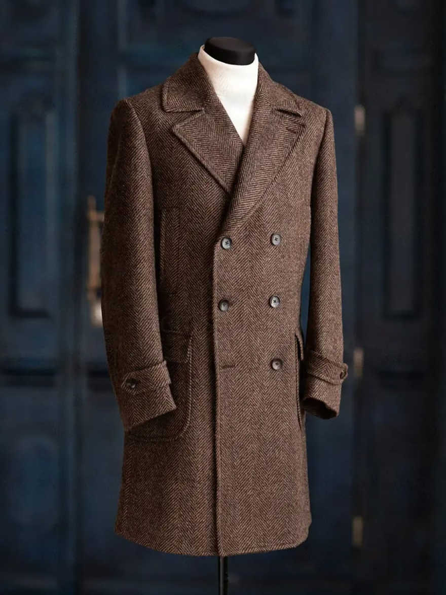 Nowoczesny męski płaszcz w jod – Men Formal Wear Modern recenzja i cena