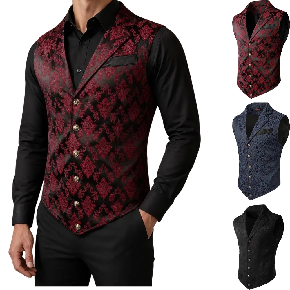 Męska kamizelka w stylu retro, – Victorian Men'S Formal Wear recenzja i cena