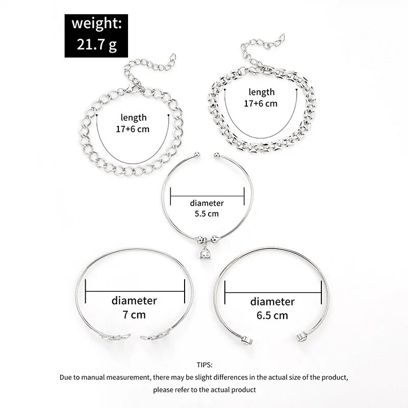 Bohemian Leaves Bracelet Set F – Cufflinks Silver Set recenzja i cena
