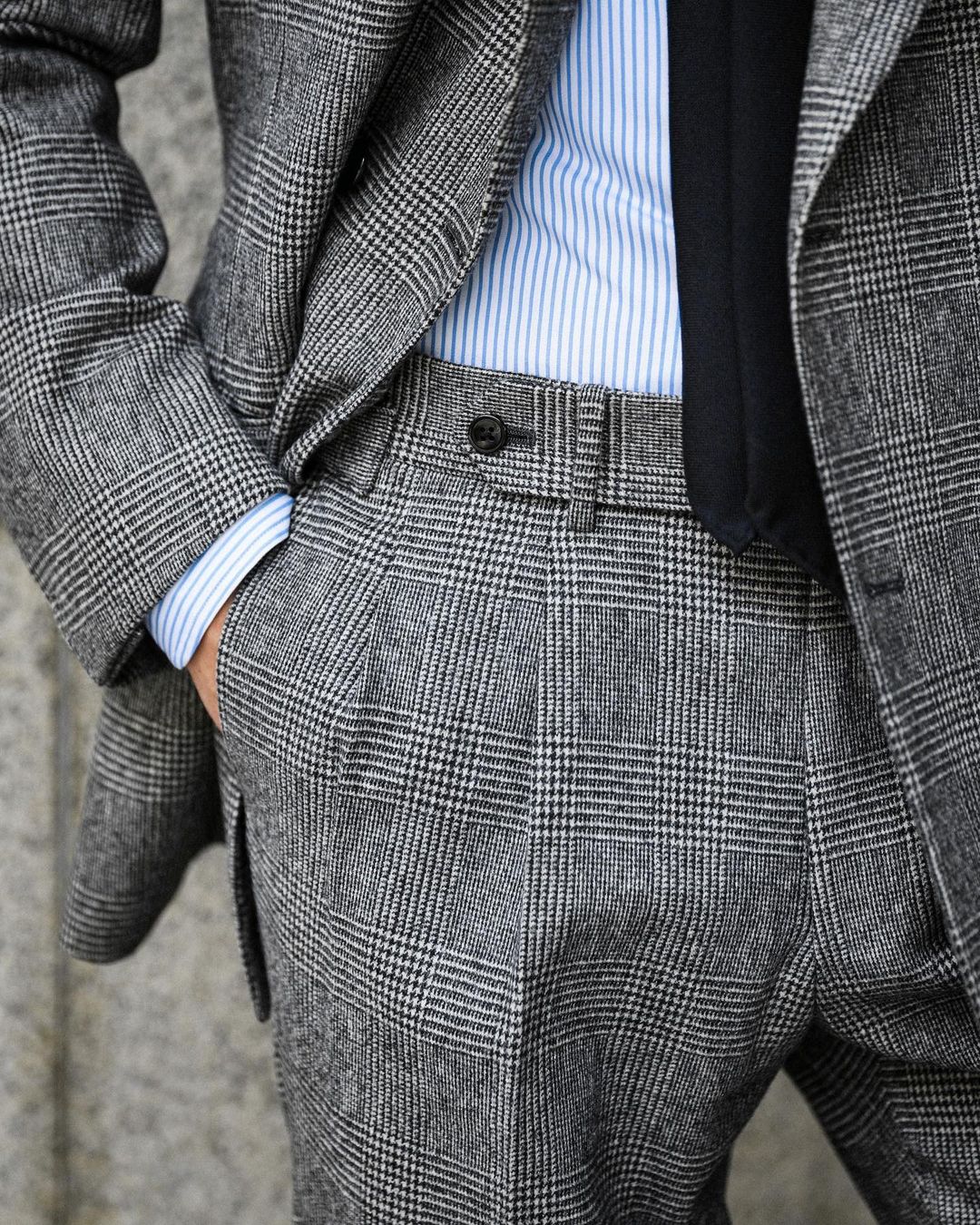 Męski garnitur biznesowy w kra – Men Formal Wear Wedding recenzja i cena
