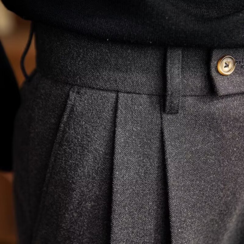 Klasyczne włoskie spodnie garn – Men'S Formal Attire recenzja i cena