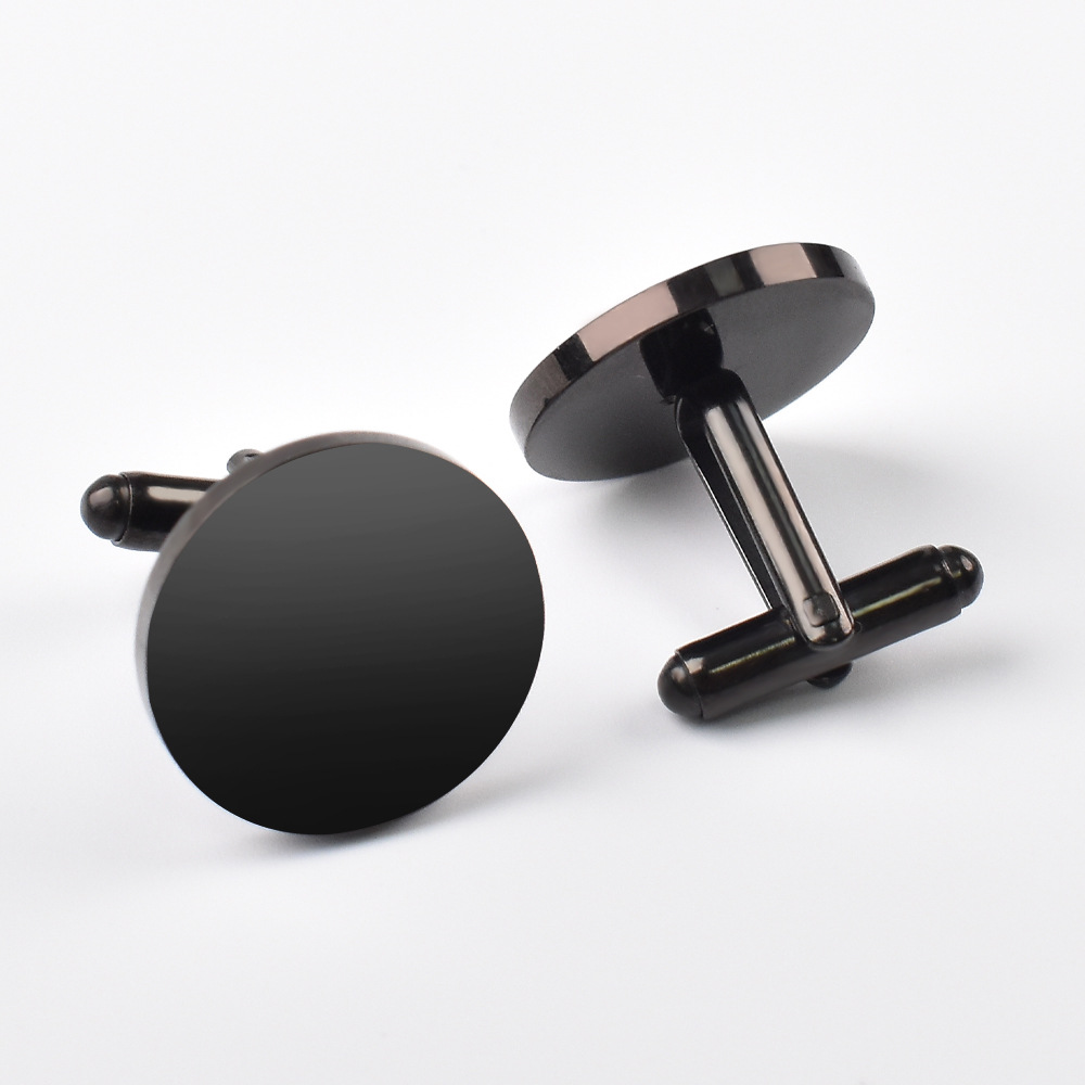 2 szt./zestaw Męskie modne met – Cufflinks Silver Set recenzja i cena