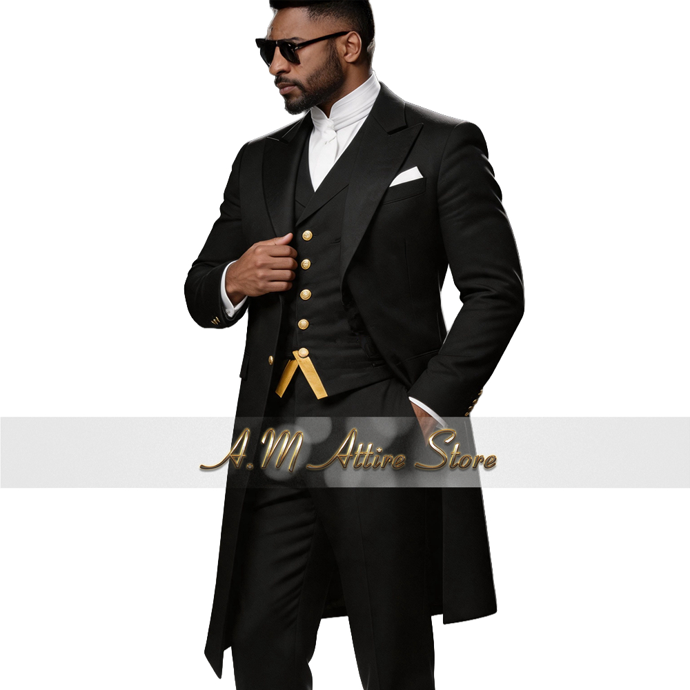 Garnitur ślubny męski niebiesk – Men Formal Wear Wedding recenzja i cena
