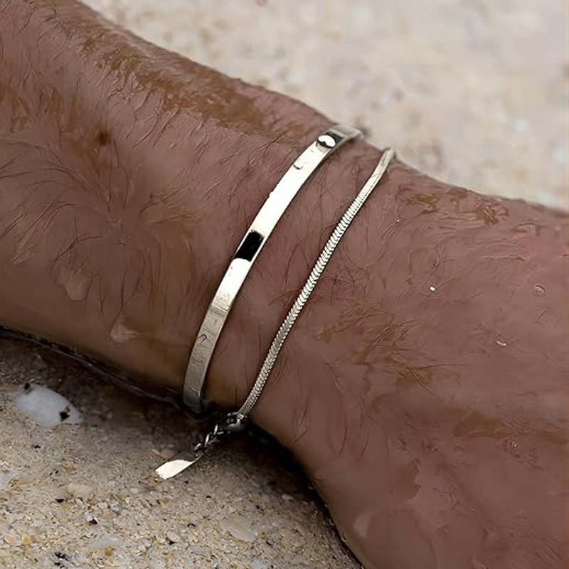 Bransoletki dla mężczyzn z moż – Cufflinks Silver Set recenzja i cena