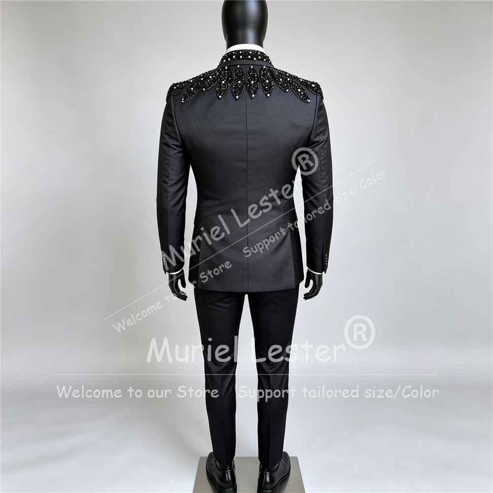 Męski garnitur w stylu włoskim – Men Formal Wear Wedding recenzja i cena