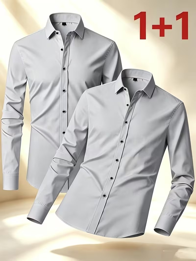 Koszula zapinana na guziki do  – Men'S Semi Formal Office Wear recenzja i cena