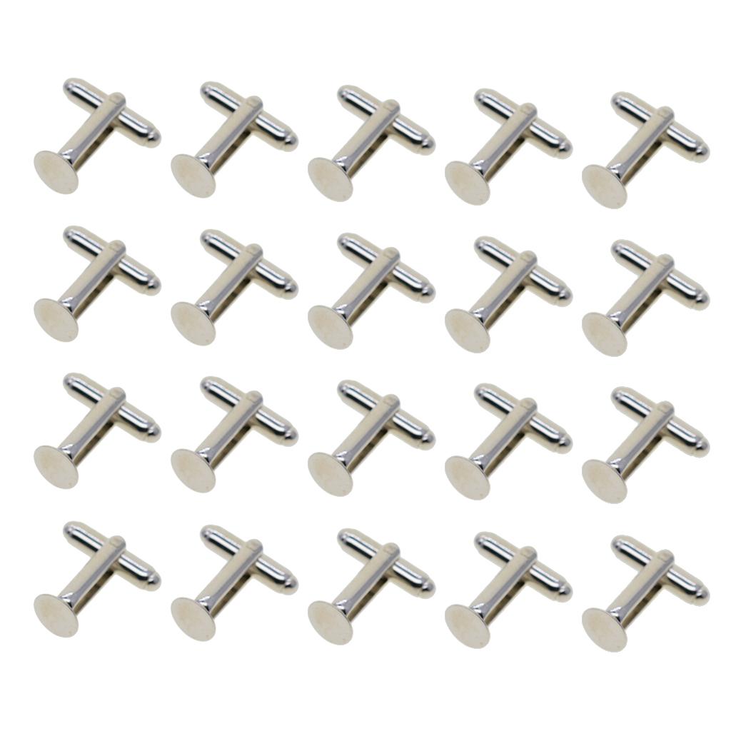 20 szt. Srebrne spinki do mank – Cufflinks Silver Set recenzja i cena